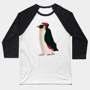 Vampire Penguin Baseball T-Shirt